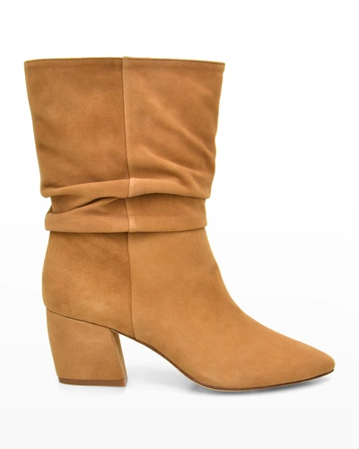 Botkier Women's Skylar Slouched Booties In Nutmeg