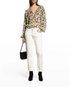 Rag & Bone Dre Loopback Boyfriend Jeans In Ecru