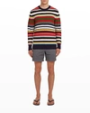 ORLEBAR BROWN MEN'S ETHAN AUGUSTUS STRIPE SWEATER,PROD248460009