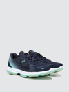 Ryka Women's Devotion Plus 2 Walking Shoes Women's Shoes In Navy Blazer Fabric,faux Leather