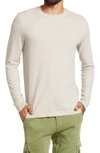 Abound Crew Neck Long Sleeve Thermal Top In Grey Owl