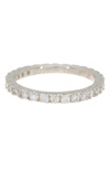Suzy Levian Suzy Leviathan Sterling Silver Cz Ring In White