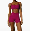 437 Micro Bra In Raspberry In Burgundy