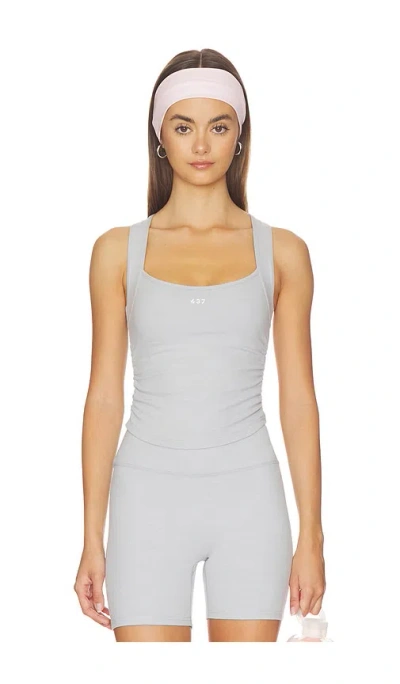 437 Sculpt Tank Top In Gray