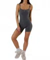 437 Shorts Onesie In Galaxy In Gray