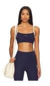 437 The Micro Bra In Navy & Creme