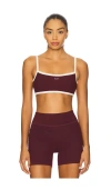 437 The Micro Sports Bra In Purple