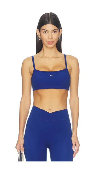 437 The Micro Sports Bra In Blue