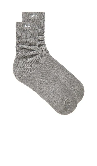 437 The Scrunch Sock In Gray