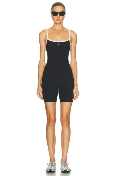 437 The Shorts Onesie In Black