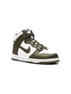Nike Dunk High Sneakers In White