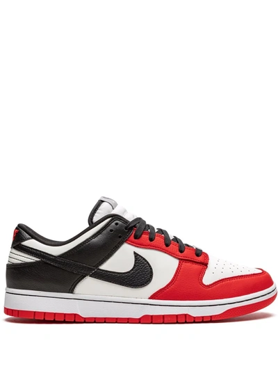 Nike Sb Dunk Low Pro Sneakers In Rosso