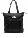 The North Face Borealis Logo-embroidered Tote Bag In Black