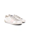 GOLDEN GOOSE PANELLED LACE-UP SNEAKERS