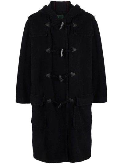 Pre-owned Jean Paul Gaultier 1990s Hooded Duffle Coat In 黑色