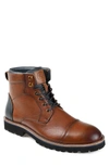 Thomas & Vine Thomas And Vine Reddick Cap Toe Ankle Boot In Brown