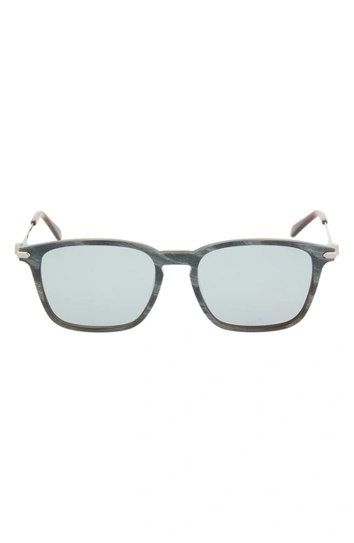 Brioni 52mm Square Sunglasses In Grey Horn