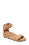 Gentle Souls By Kenneth Cole Gentle Souls Gianna Wedge Sandal In Natural