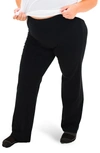 Spalding Bootcut Yoga Pants In Black