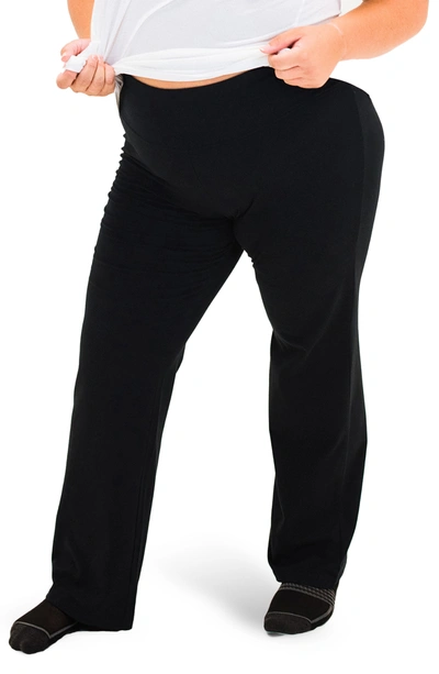 Spalding Bootcut Yoga Pants In Black