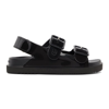 Gucci Women's Sandal With Mini Double G In Black