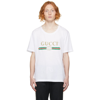 Gucci Oversized Cotton T-shirt With Logo In 9045 White/green/red