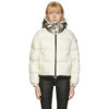 MONCLER OFF-WHITE DOWN BUFONIE PUFFER JACKET