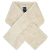 STAND STUDIO OFF-WHITE FAUX-FUR JAYLA SCARF