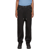 Ader Error Black Denim Stitch Lounge Pants