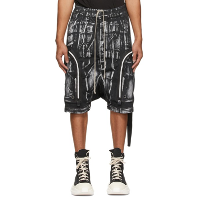 Rick Owens Drkshdw Bauhaus Pods Shorts In Black | ModeSens