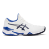 ASICS WHITE & BLUE COURT FF2 SNEAKERS
