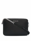 Michael Kors Jet Set Travel Admiral Lg Ew Crossbody In Schwarz