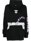 AAPE BY A BATHING APE GRAPHIC-PRINT COTTON HOODIE