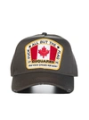 Dsquared2 Hat In Dark Military Green