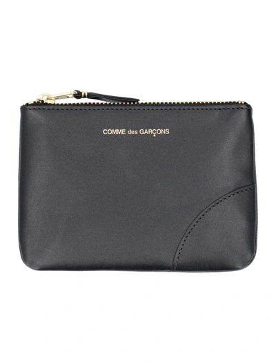 Comme Des Garçons Xsmall Classic Leather Pouch In Black
