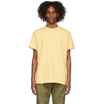 John Elliott Yellow Anti-expo T-shirt In Blonde