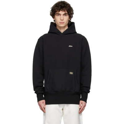 Advisory Board Crystals Black Pull Over Hoodie In Anthracite