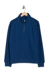 Rodd And Gunn Rodd & Gunn Glen Eden Quarter-zip Pullover Sweatshirt In Marine