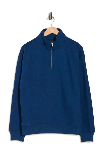 Rodd And Gunn Rodd & Gunn Glen Eden Quarter-zip Pullover Sweatshirt In Marine