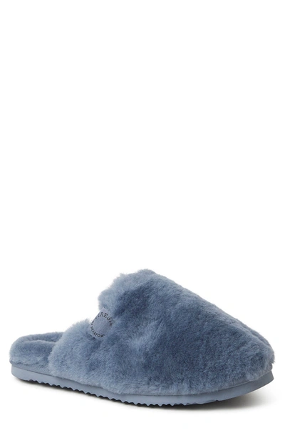 Dearfoams Fireside Genuine Shearling Mule Slipper In Flintstone