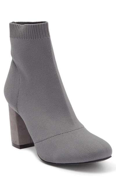 Mia Erika Stretch Bootie In Dark Gray