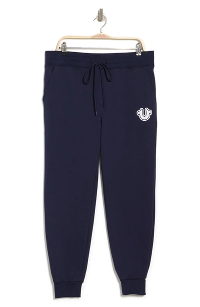 True Religion Core Drawstring Joggers In Ace Blue