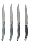 French Home Laguiole Steak Knife In Shades Of Grey