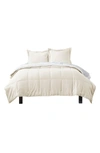 Ienjoy Home Treat Yourself To The Ultimate Down Alternative Reversible 3-piece Comforter Set In Sage & Ivory