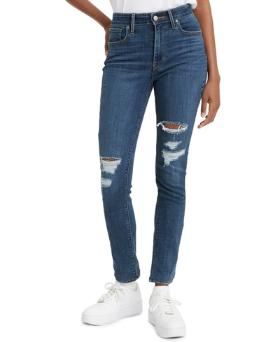 Levi's Women's 311 Mid Rise Shaping Skinny Jeans In Lapis Holiday