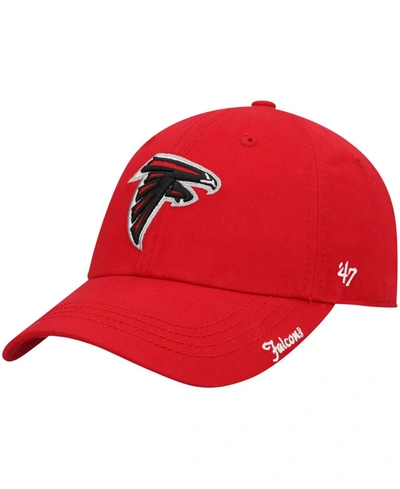 47 Brand Women's Red Atlanta Falcons Miata Clean Up Secondary Adjustable Hat