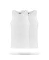 PAIR OF THIEVES MEN'S SUPERSOFT COTTON STRETCH TANK UNDERSHIRT 2 PACK