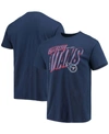 Junk Food Men's Navy Tennessee Titans Throwback T-shirt In Navy