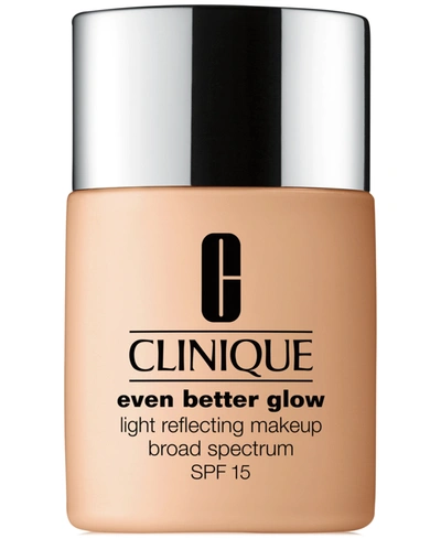 Clinique Even Better Glow Light Reflecting Makeup Broad Spectrum Spf 15 Foundation, 1-oz. In Cn Breeze