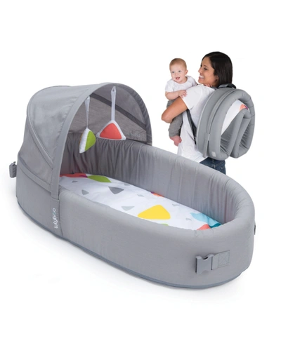 Lulyboo Bassinet To-go Baby Travel Bed In Gray